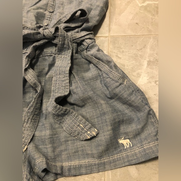 Abercrombie & Fitch Chambray Romper - Picture 9 of 9